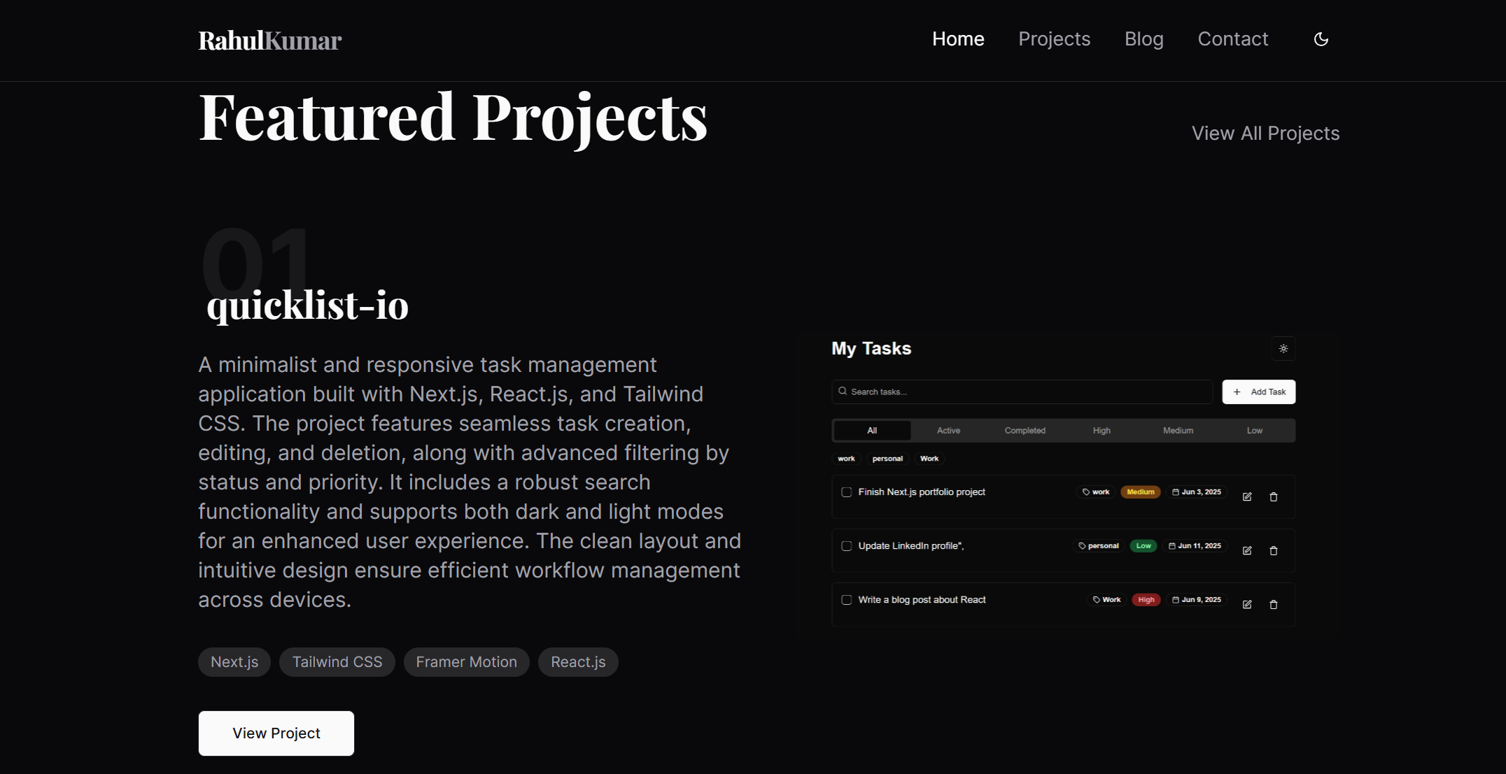 Portfolio Website - Image 3